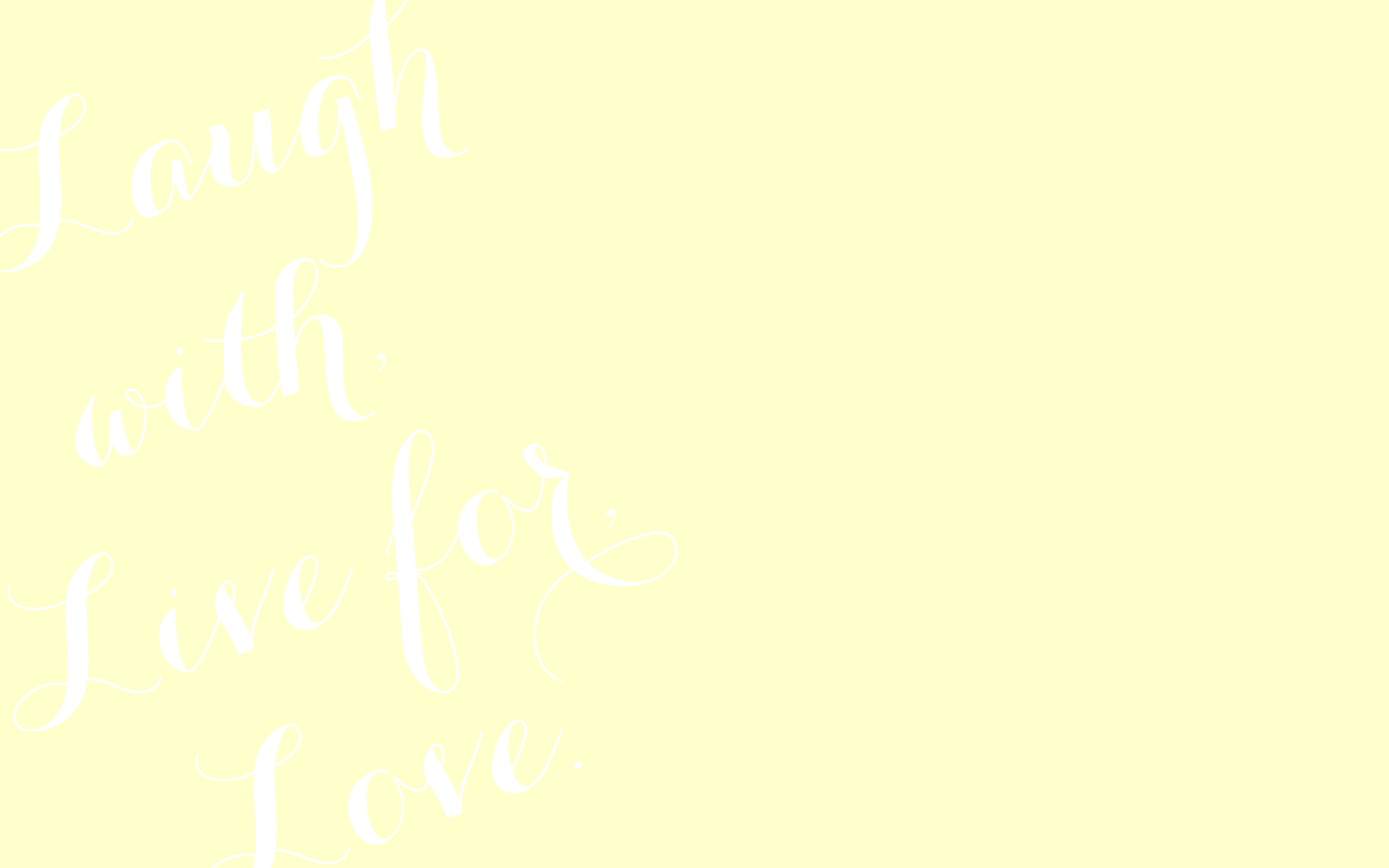 Aesthetic Light Yellow Wallpapers