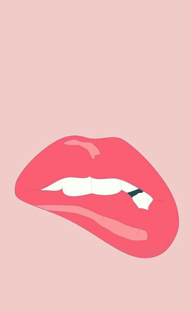 Aesthetic Lips Wallpapers