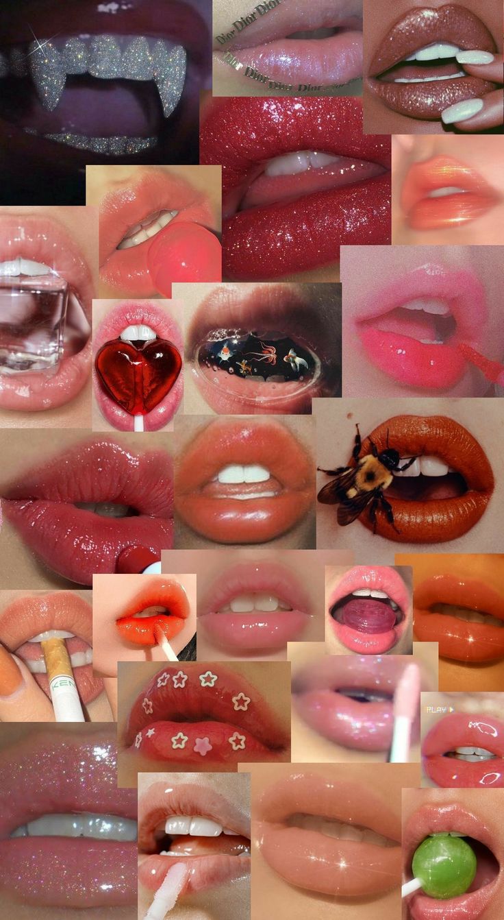 Aesthetic Lips Wallpapers