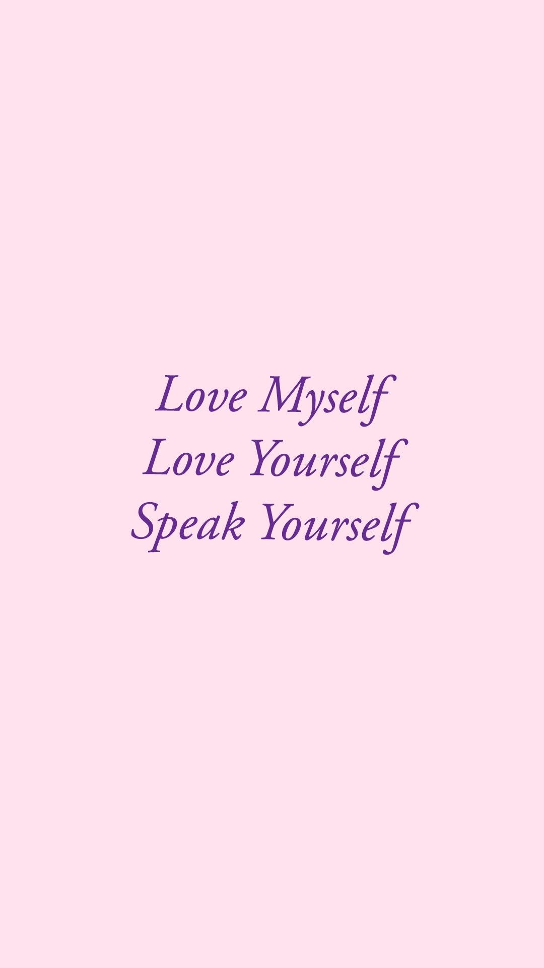 Aesthetic Love Yourself Wallpapers