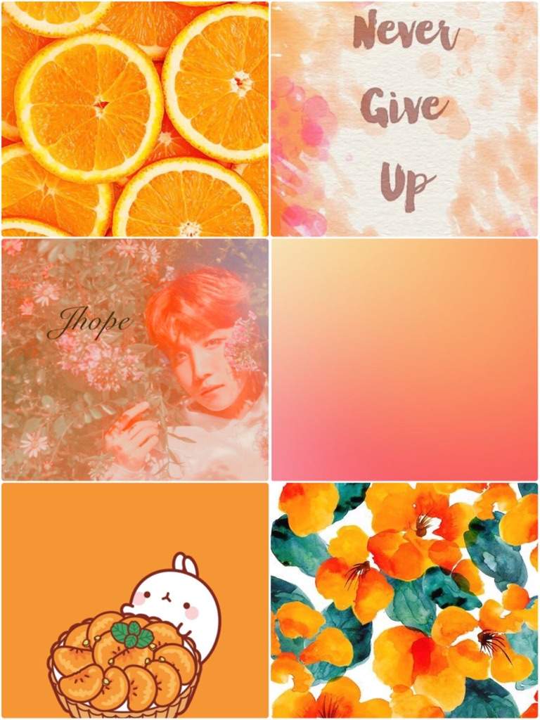 Aesthetic Pastel Orange Wallpapers