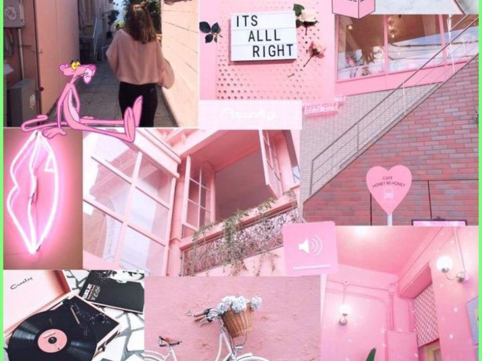 Aesthetic Pink Collage Pc Wallpapers