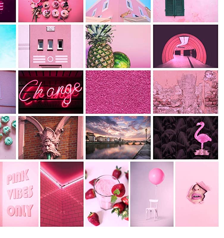 Aesthetic Pink Collage Pc Wallpapers