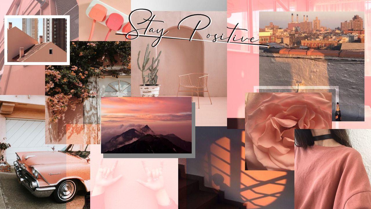 Aesthetic Pink Collage Pc Wallpapers