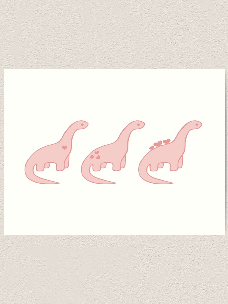 Aesthetic Pink Dino Wallpapers