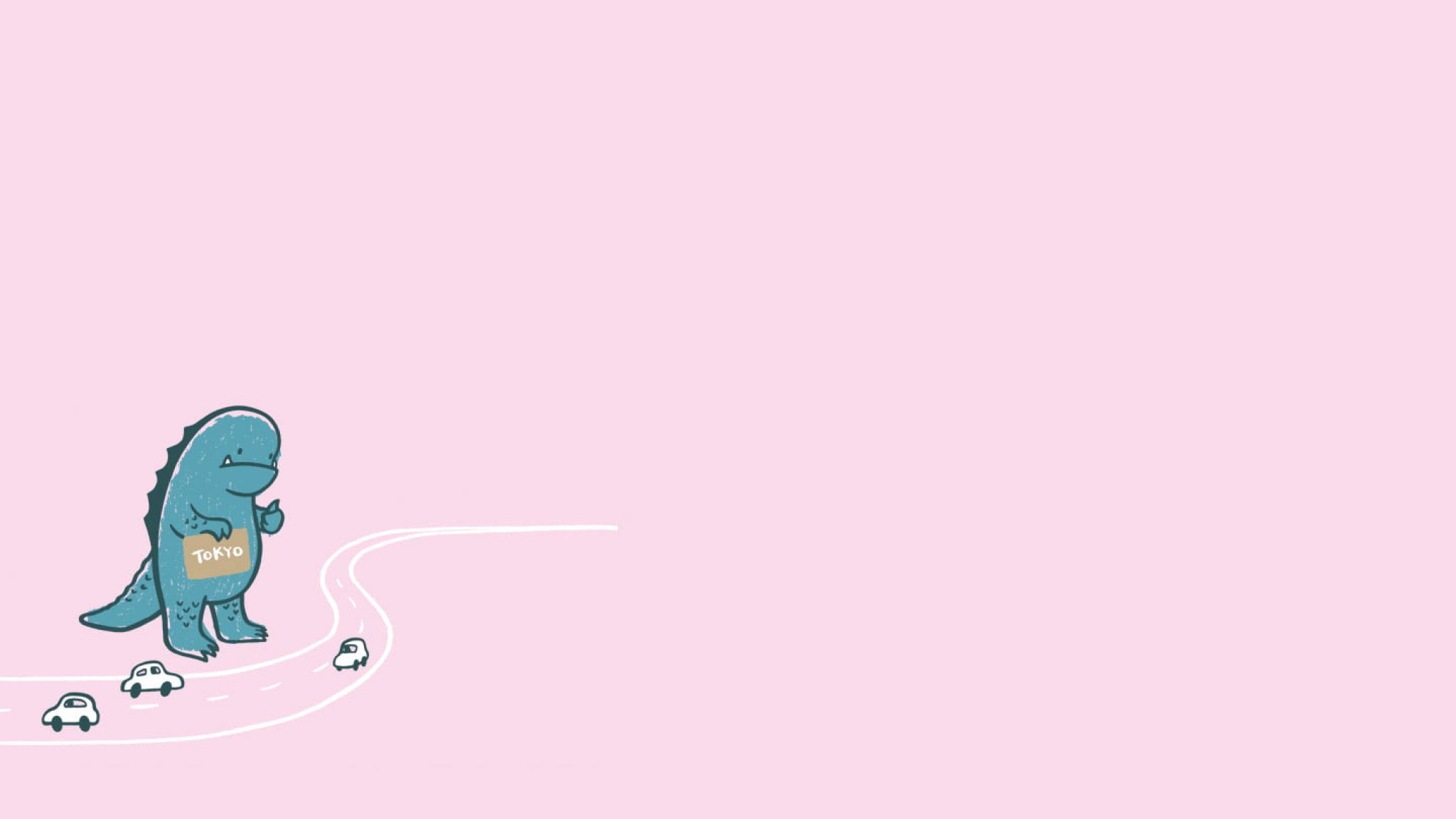 Aesthetic Pink Dino Wallpapers