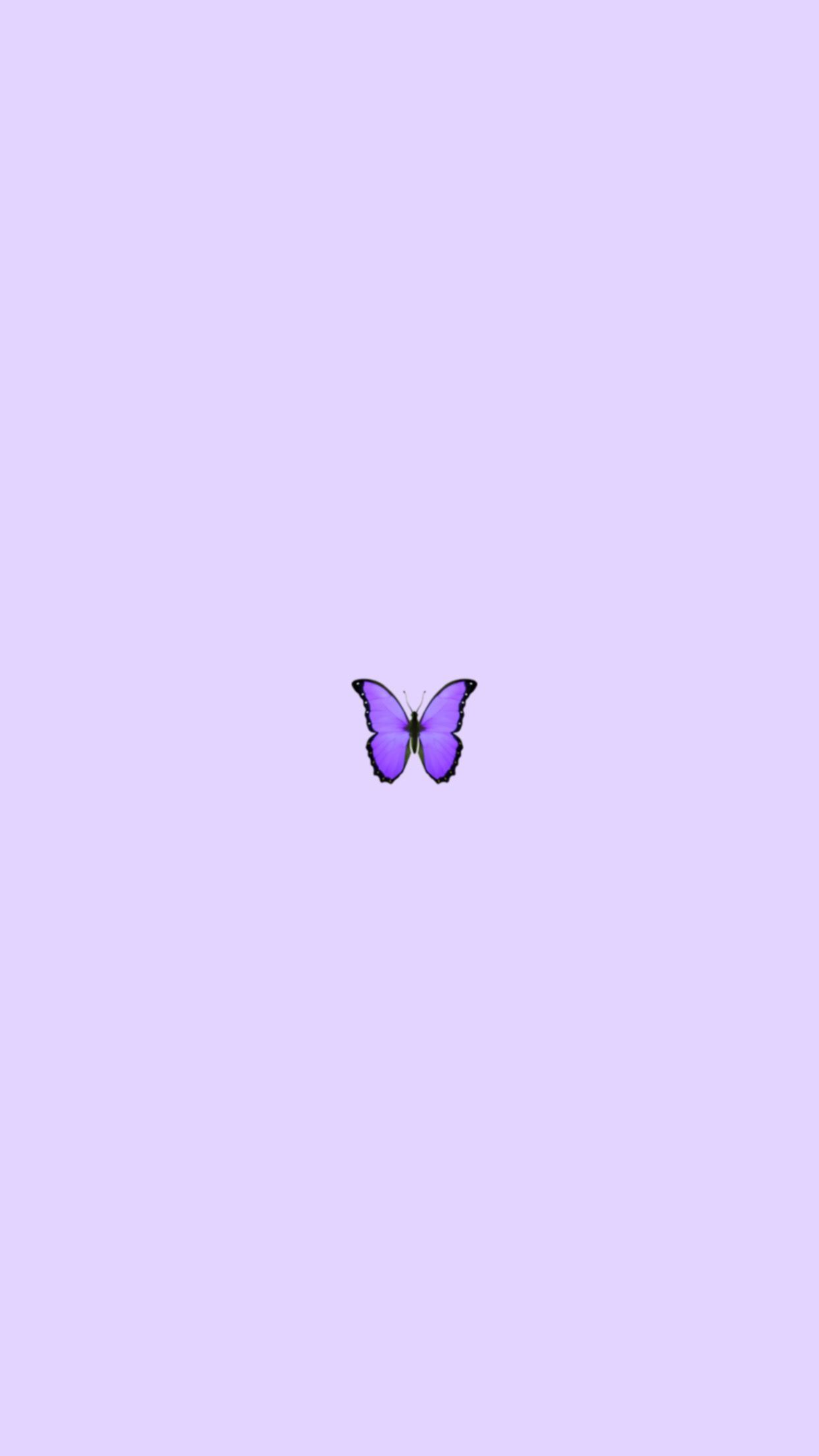 Aesthetic Purple Butterfly Wallpapers