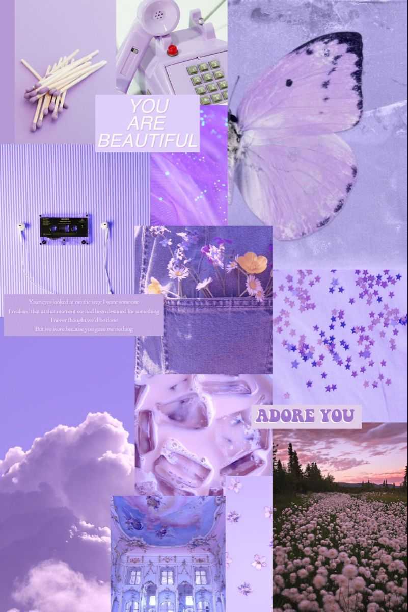 Aesthetic Purple Laptop Wallpapers