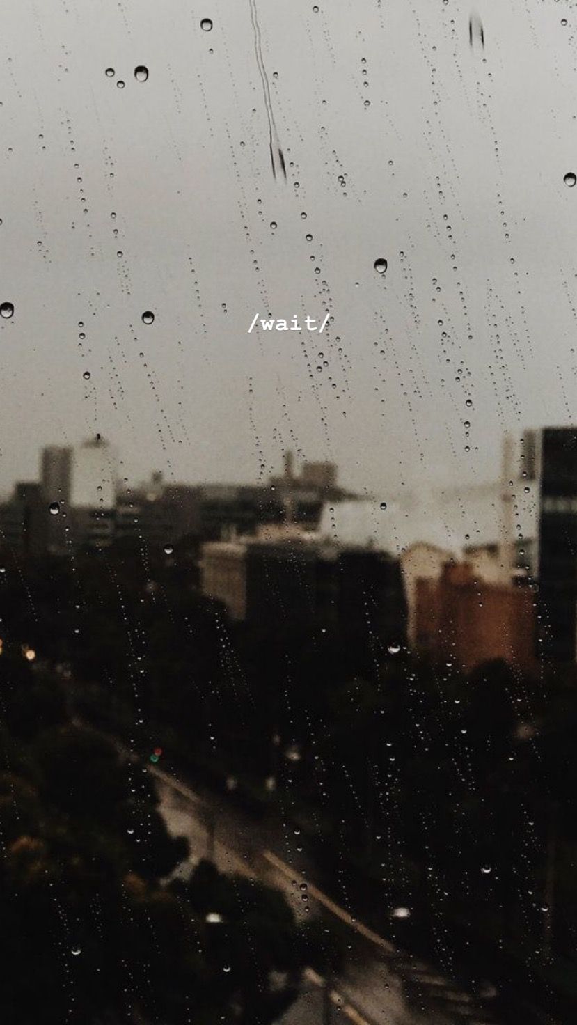 Aesthetic Rain Desktop Wallpapers