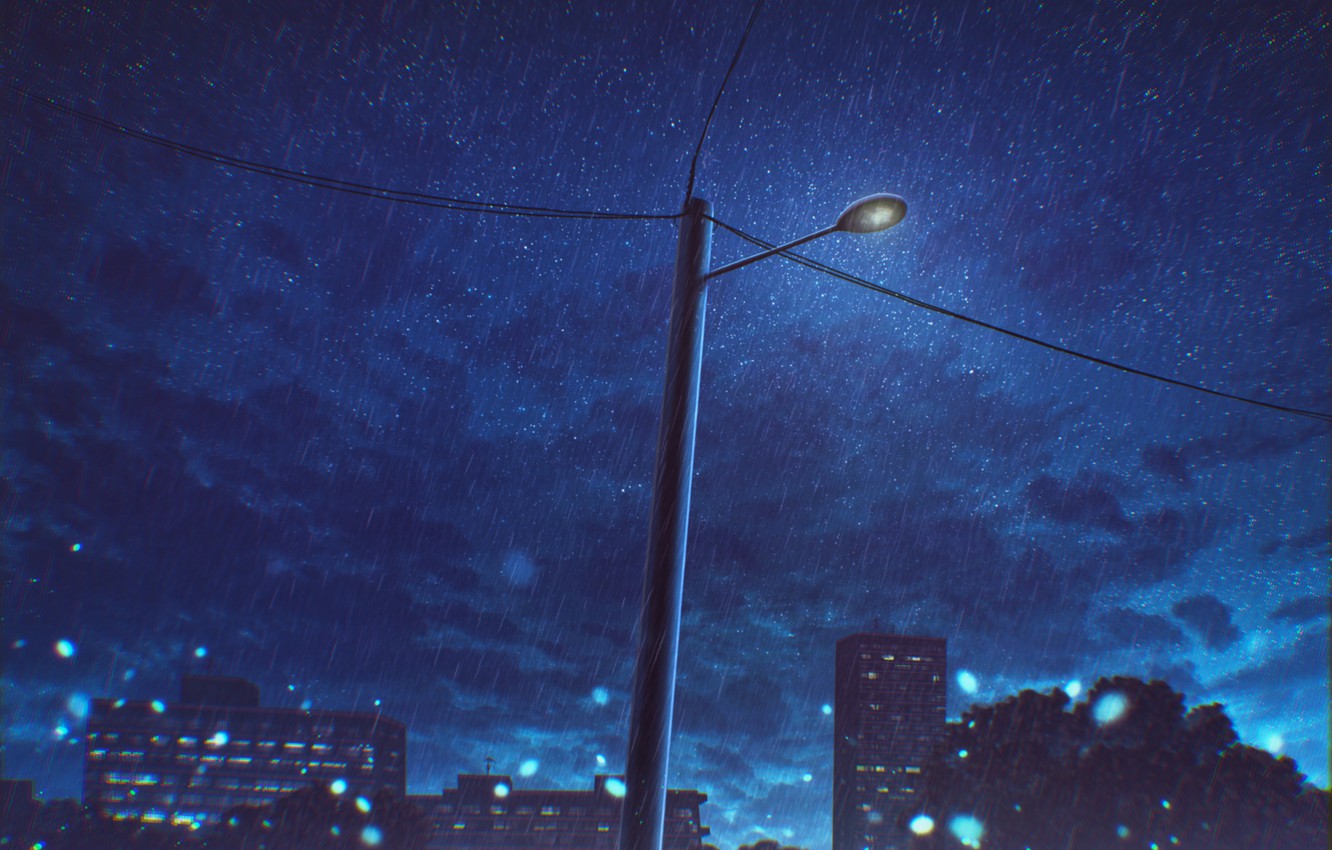 Aesthetic Rain Night Wallpapers