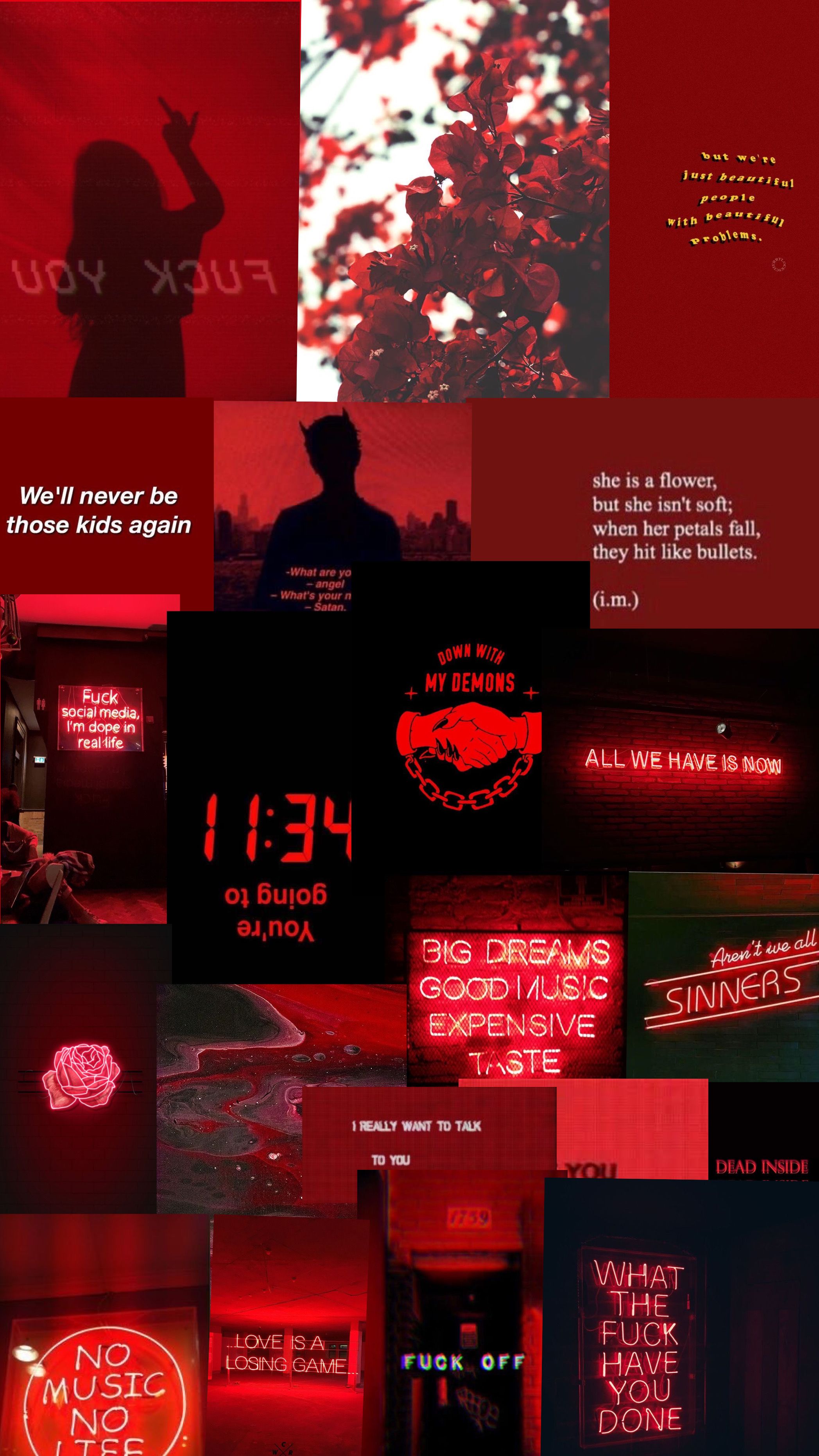 Aesthetic Red 4K Wallpapers