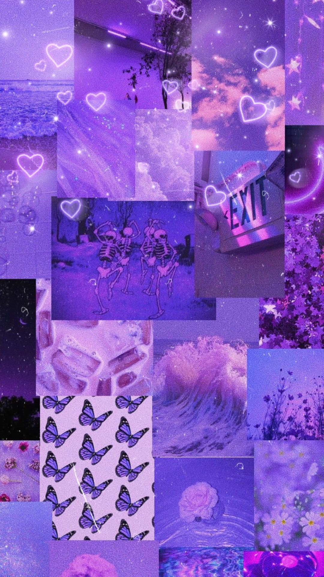 Aesthetic Retro Purple Wallpapers