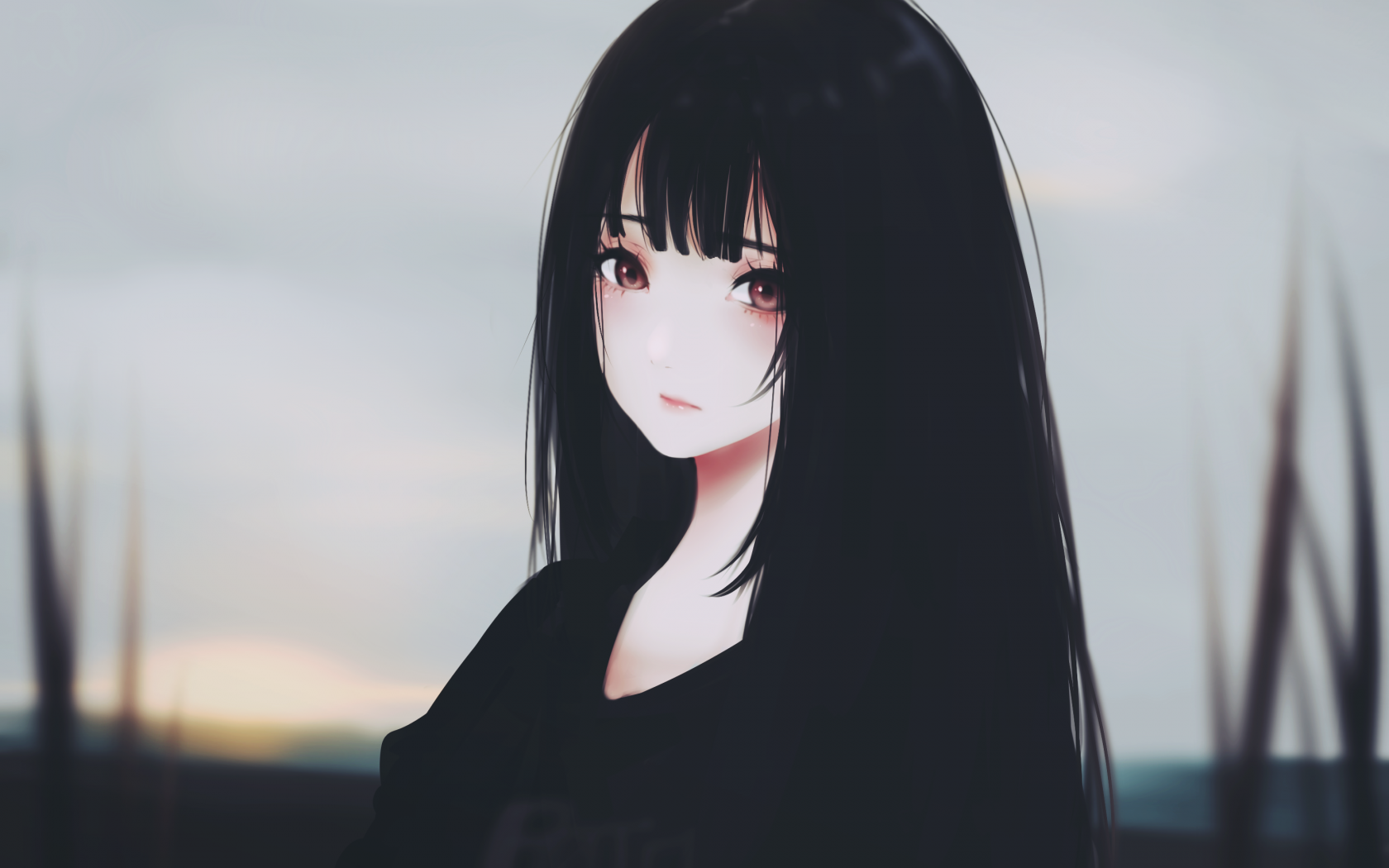 Aesthetic Sad Anime Girl Wallpapers