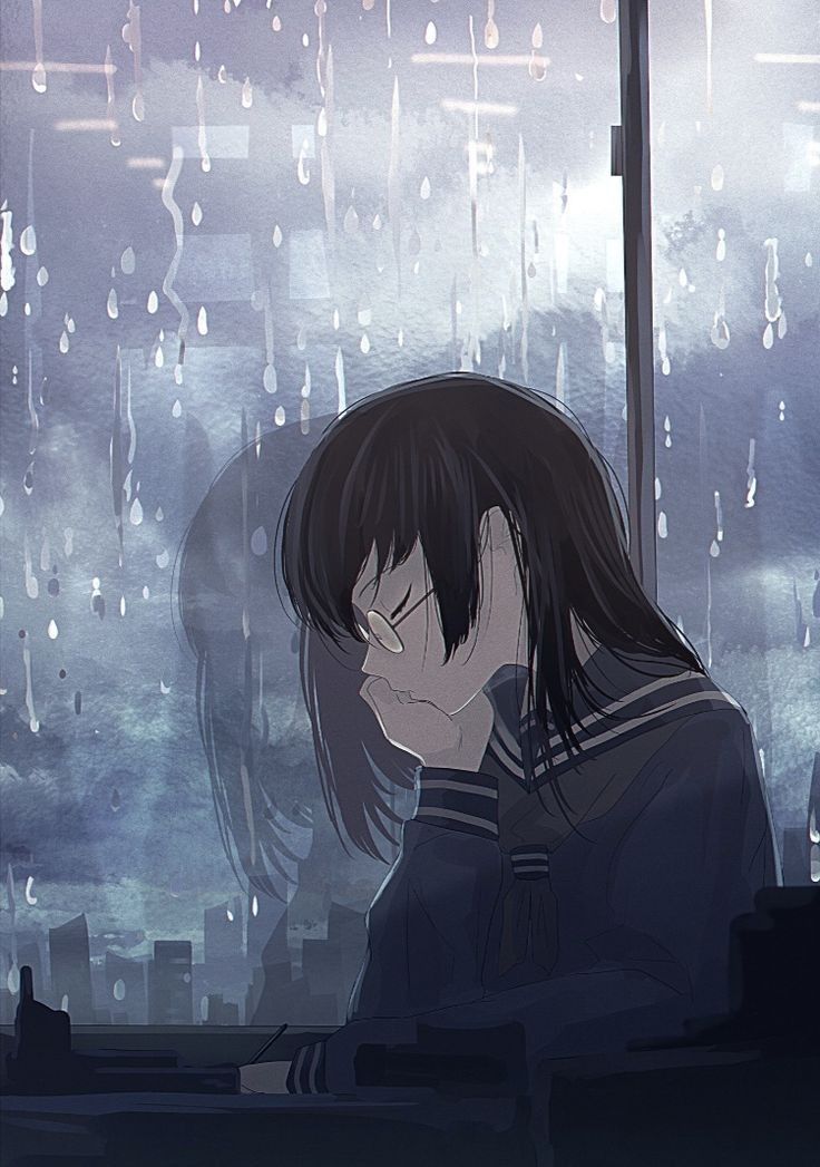 Aesthetic Sad Anime Girl Wallpapers