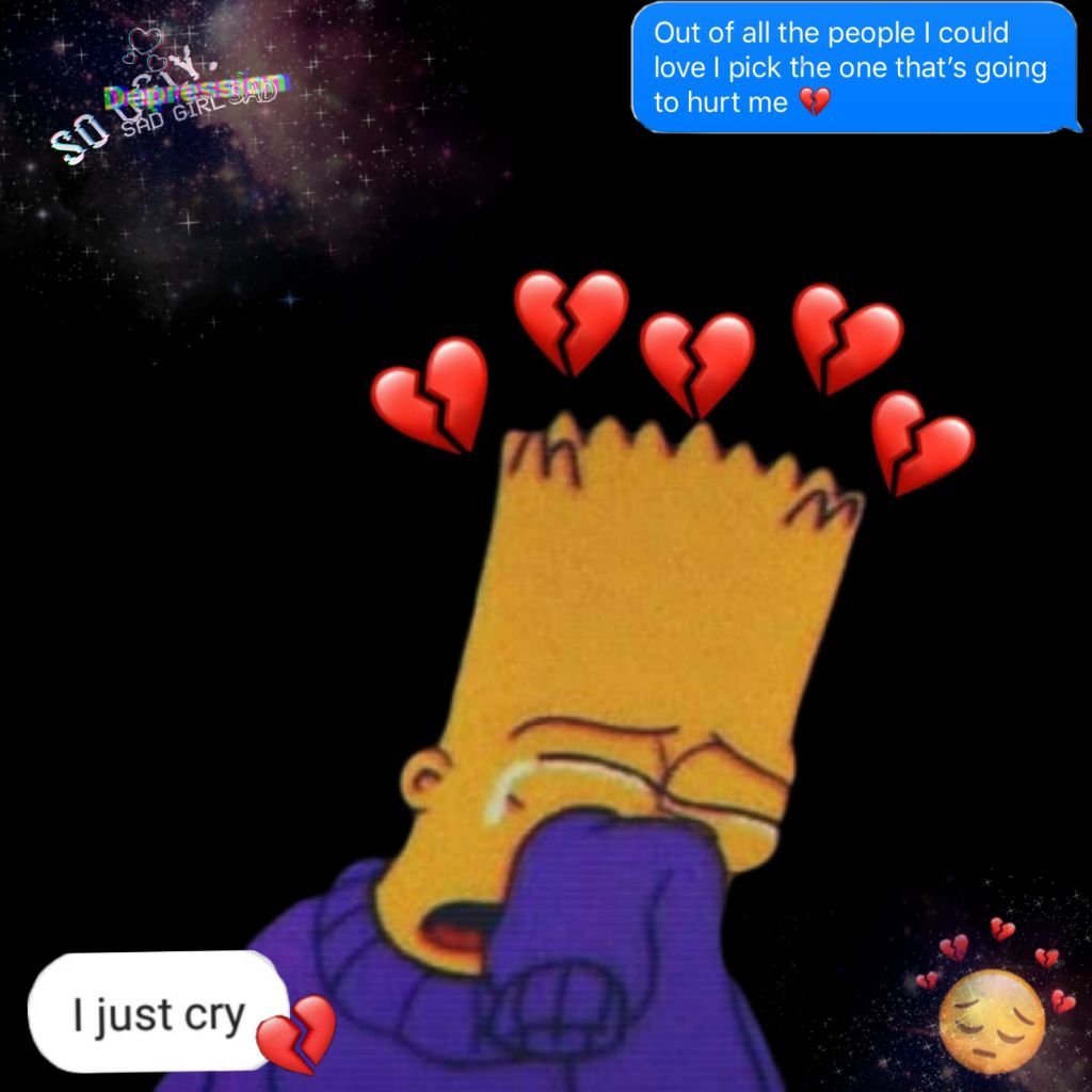 Aesthetic Sad Bart Simpson Wallpapers