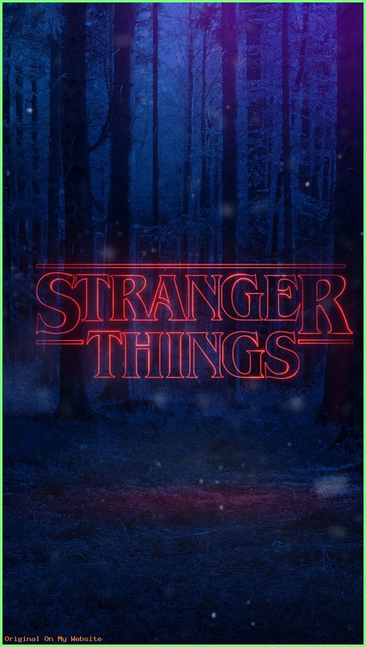 Aesthetic Stranger Things Wallpapers