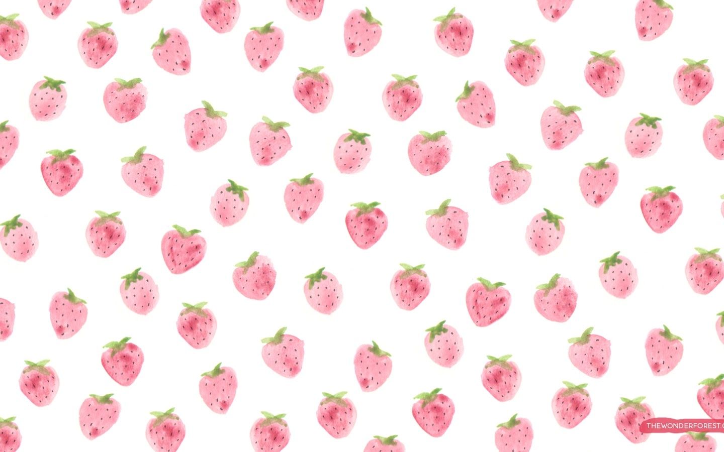 Aesthetic Strawberries Wallpapers