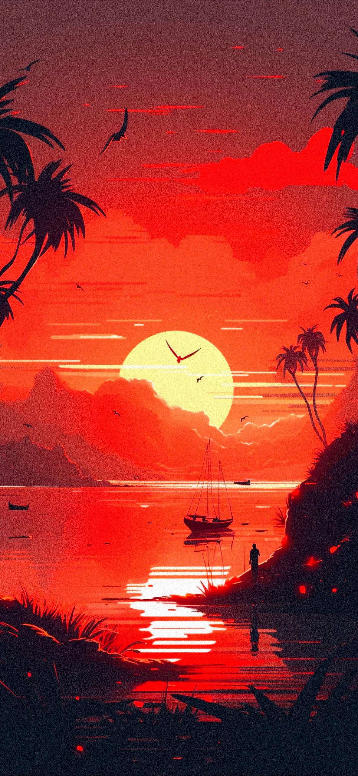 Aesthetic Sunset Wallpapers