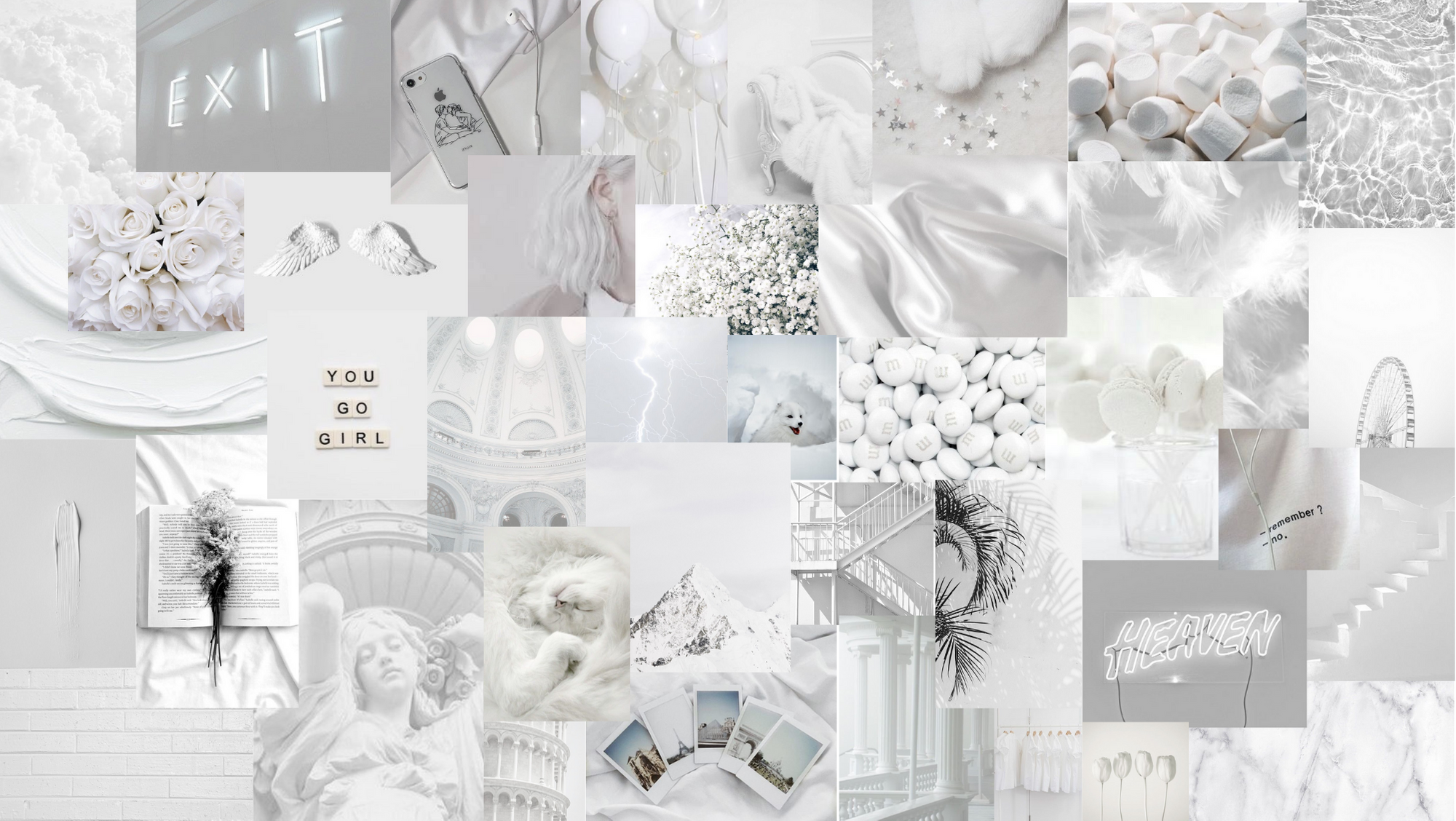 Aesthetic White Wallpapers