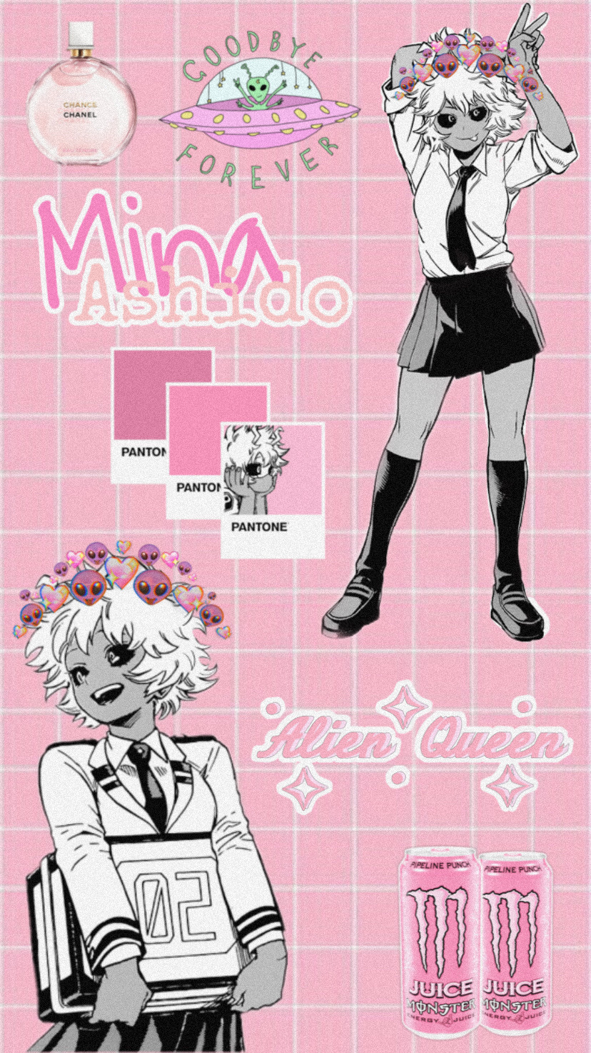 Aesthetics Mina Ashido Wallpapers