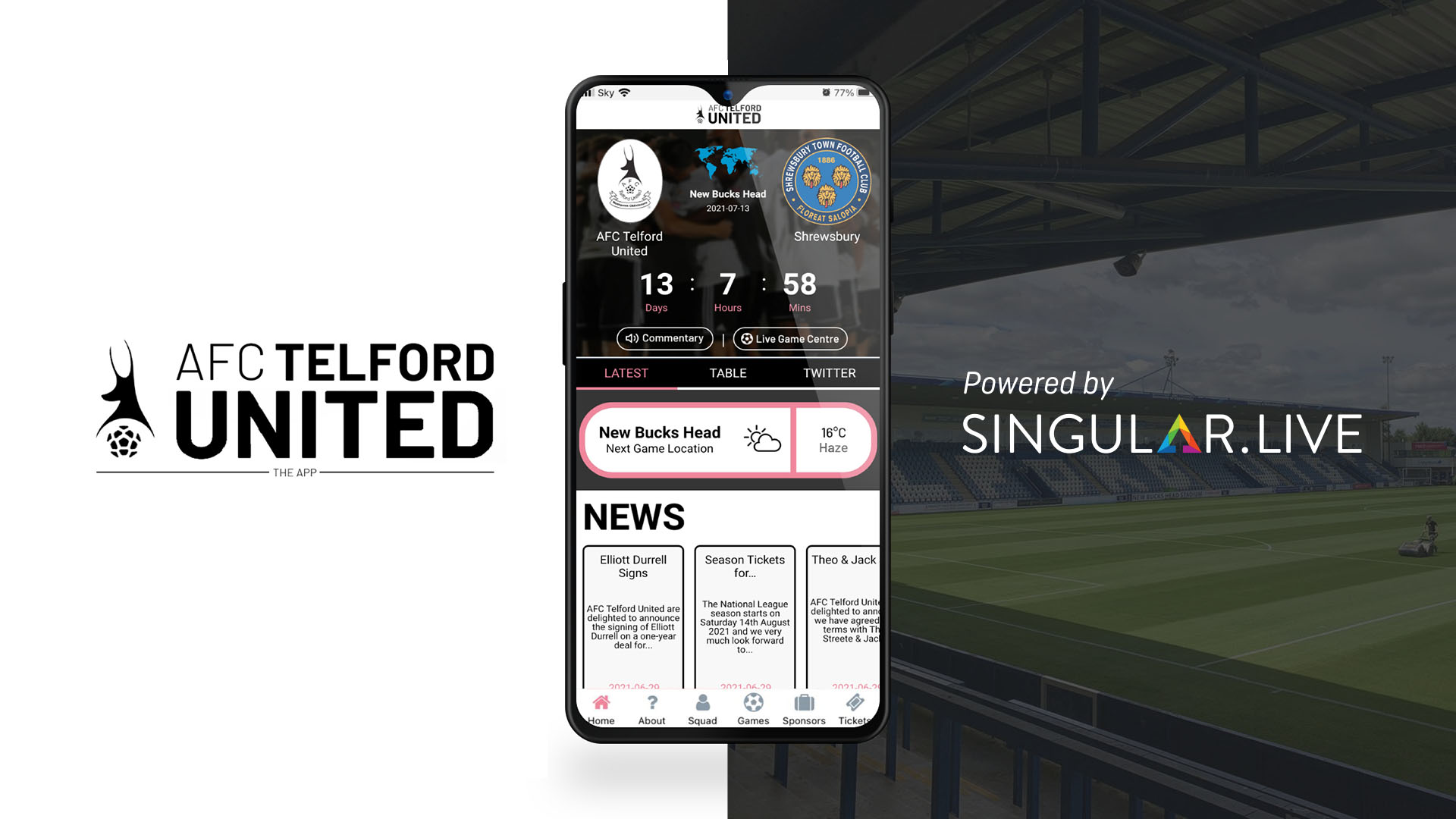 Afc Telford United Wallpapers