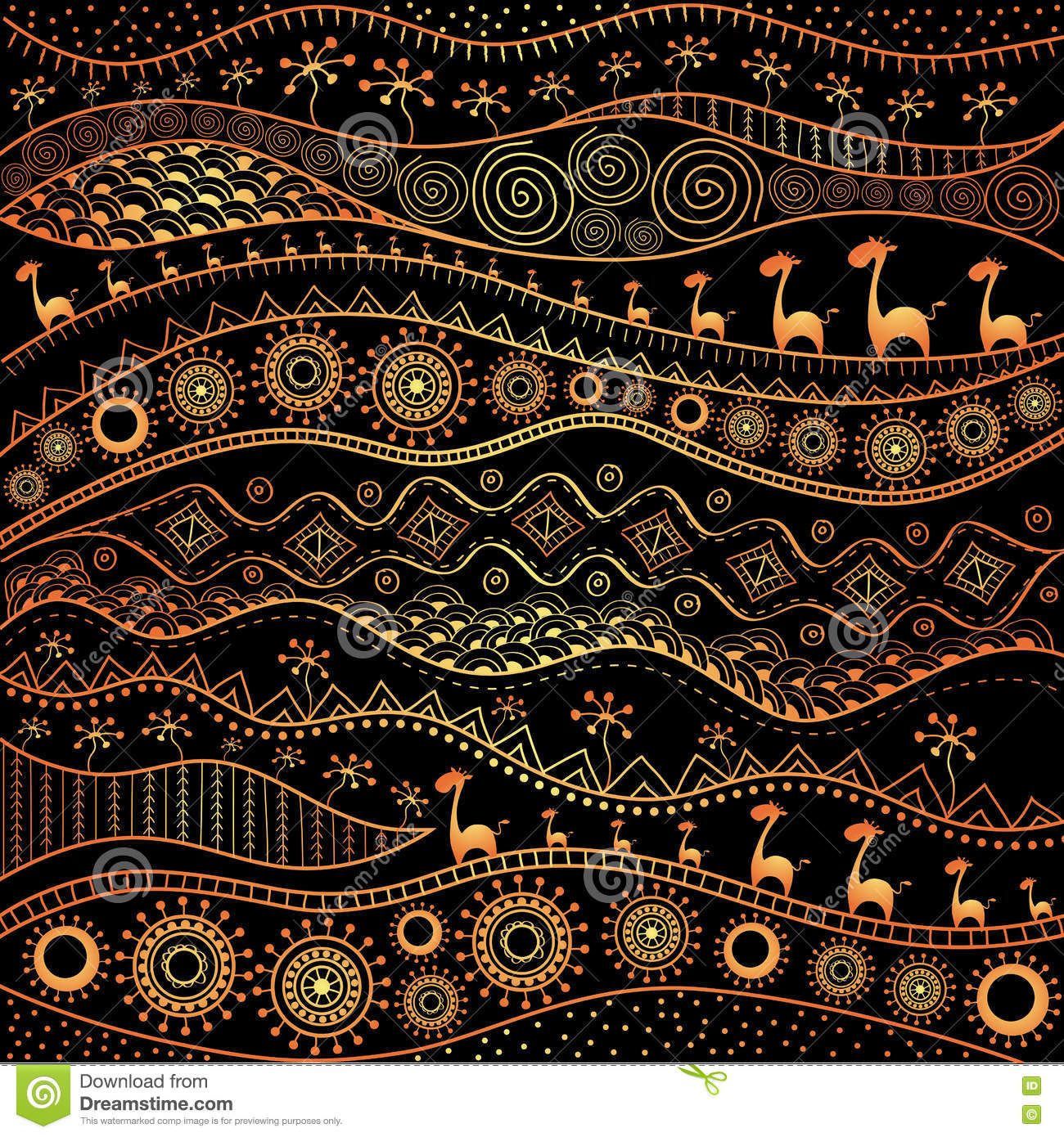 African Pattern Wallpapers