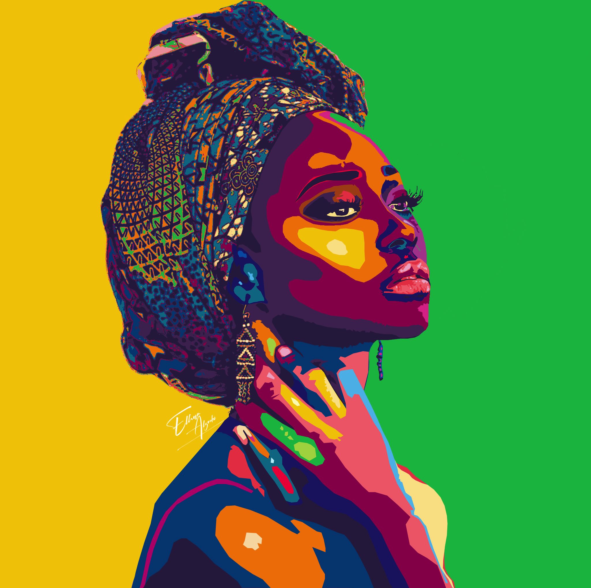 African Pop Art Wallpapers