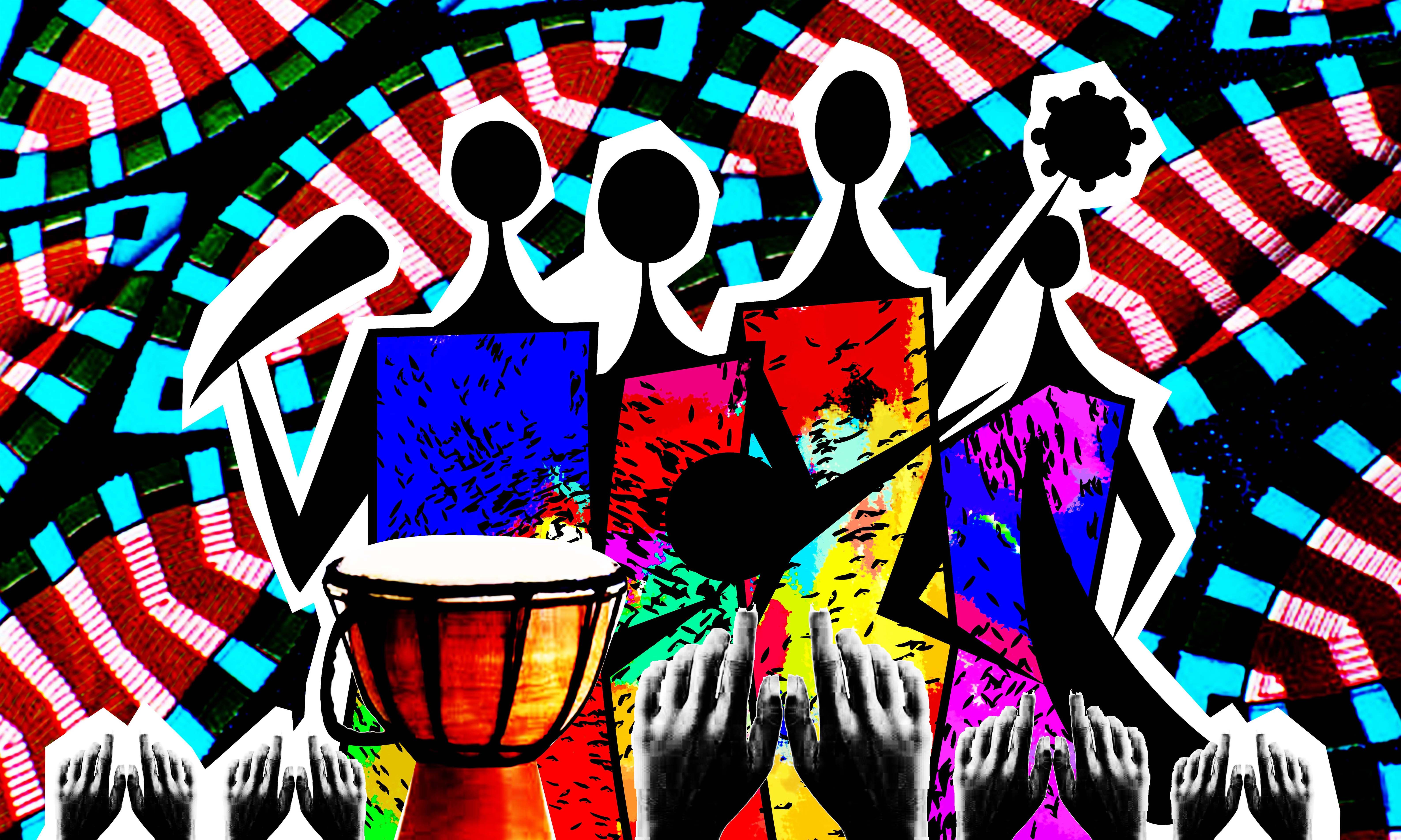 African Pop Art Wallpapers