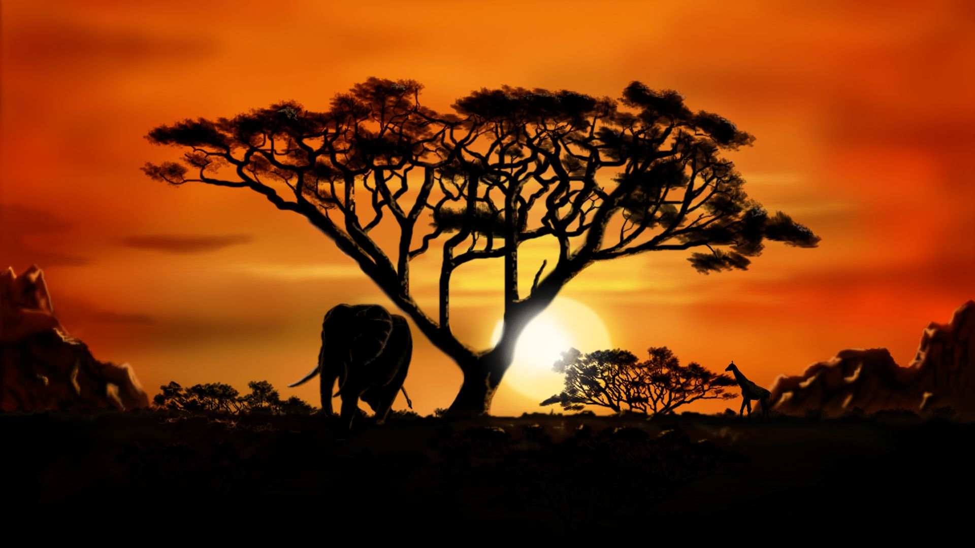 African Screen Savers Wallpapers