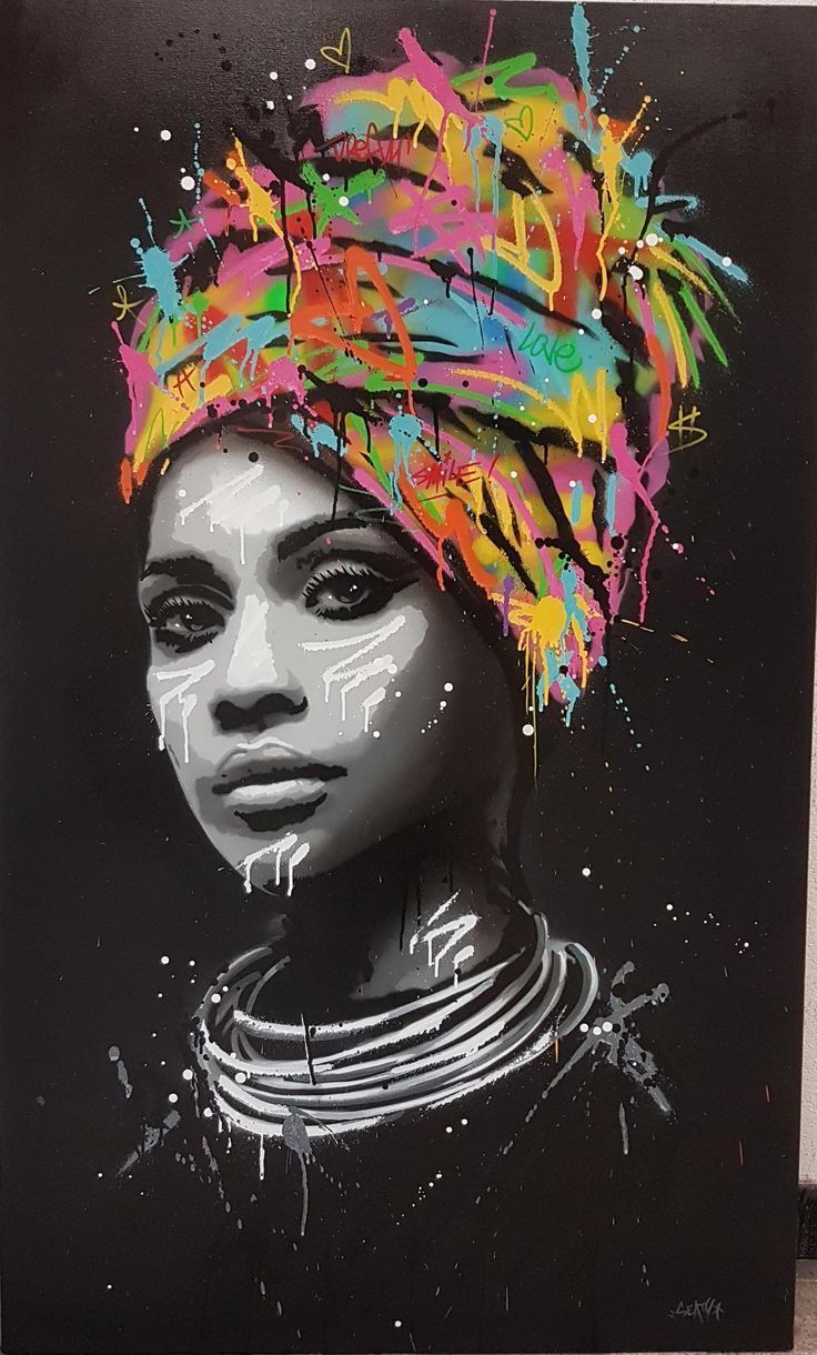 Afro Art Painting Wallpapers