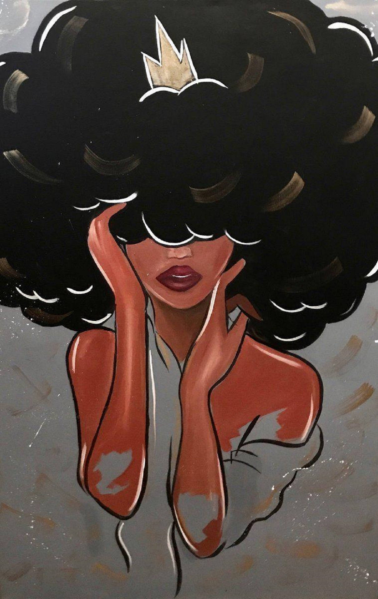 Afro Art Painting Wallpapers