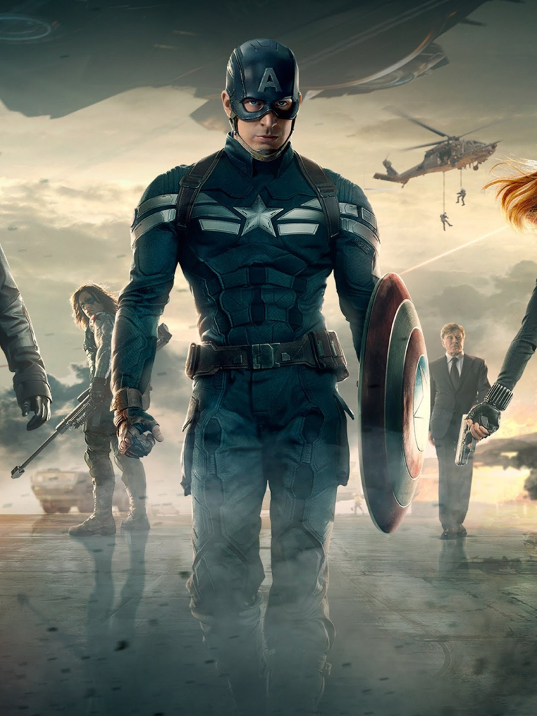 Agent Captain America 2 Wallpapers