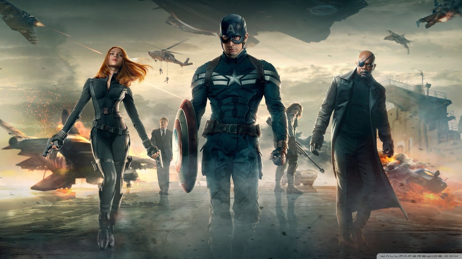 Agent Captain America 2 Wallpapers