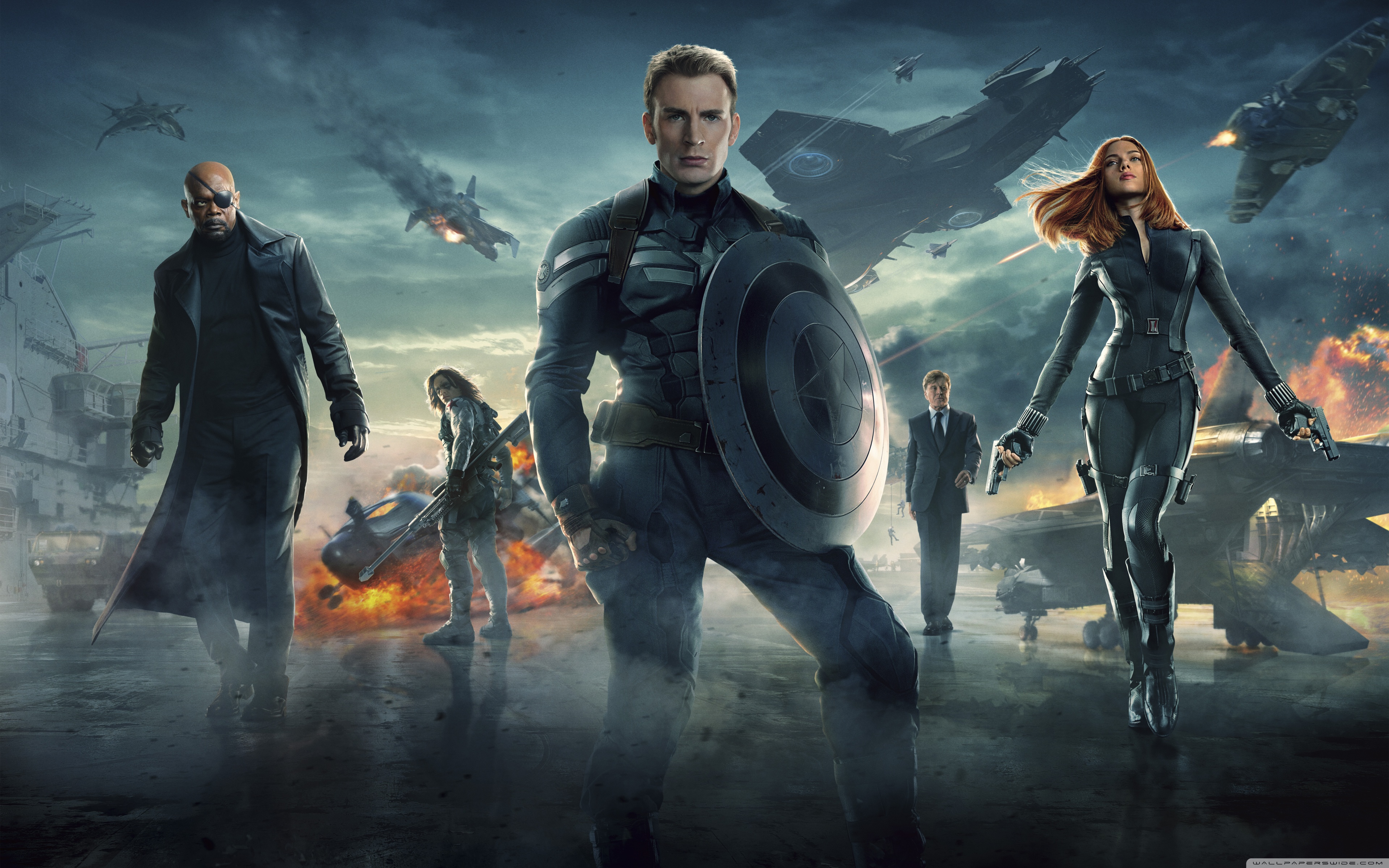 Agent Captain America 2 Wallpapers