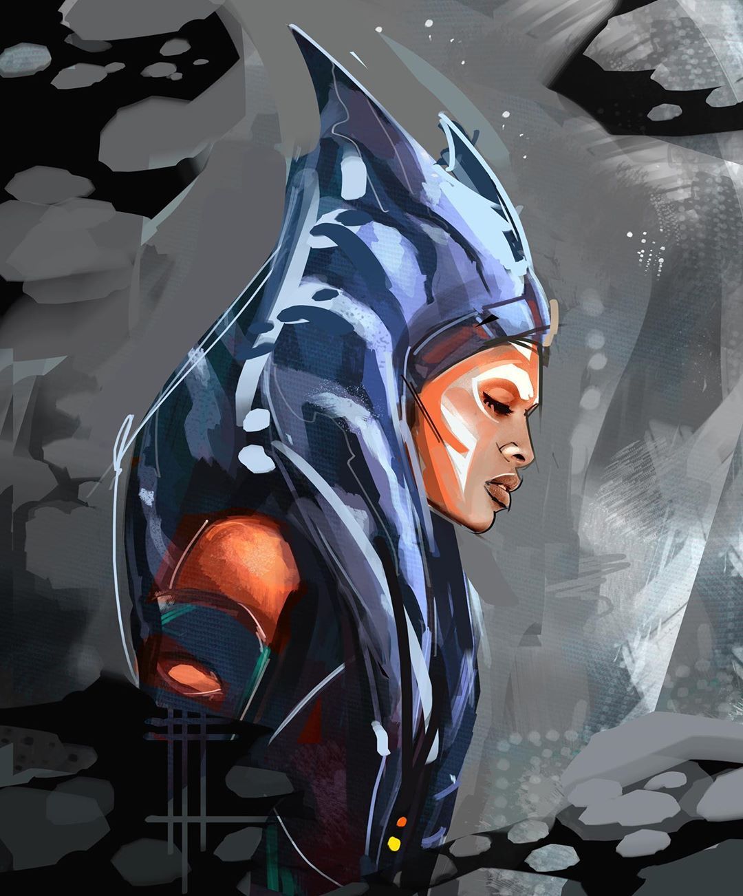 Ahsoka Tano Mandalorian Character Art Wallpapers