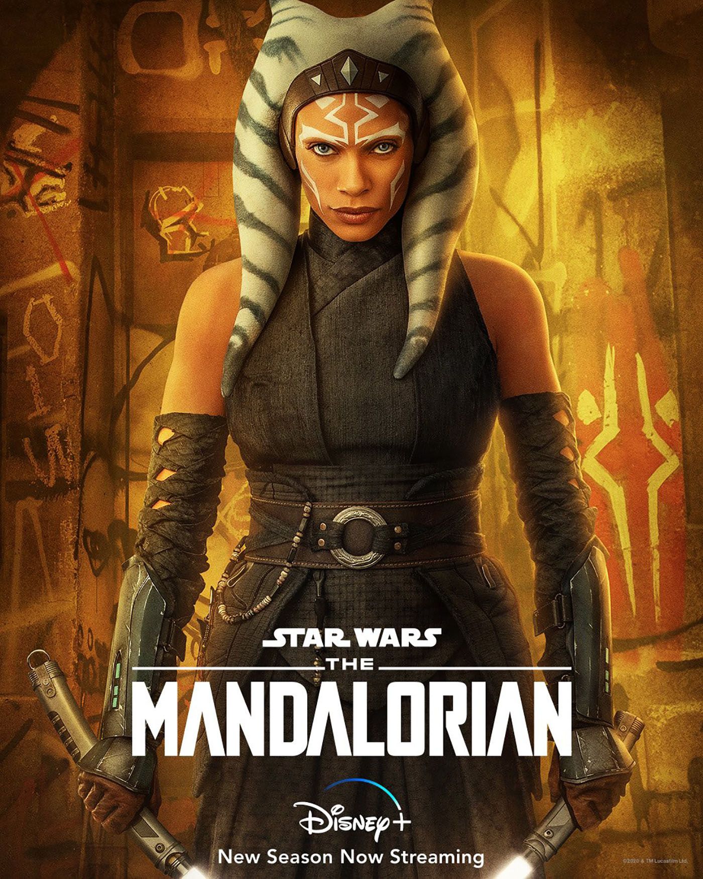 Ahsoka Tano Mandalorian Poster Wallpapers