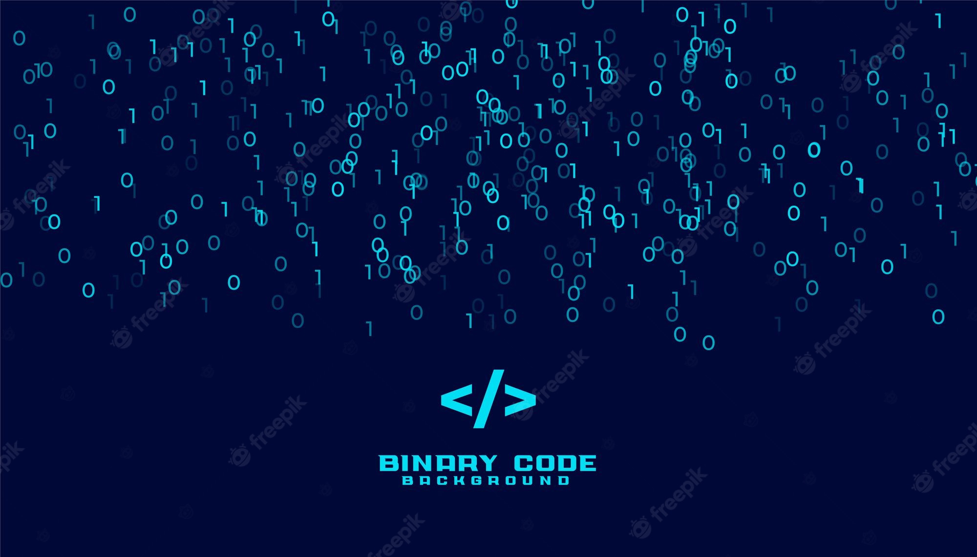 Ai Binary Code 5K Wallpapers