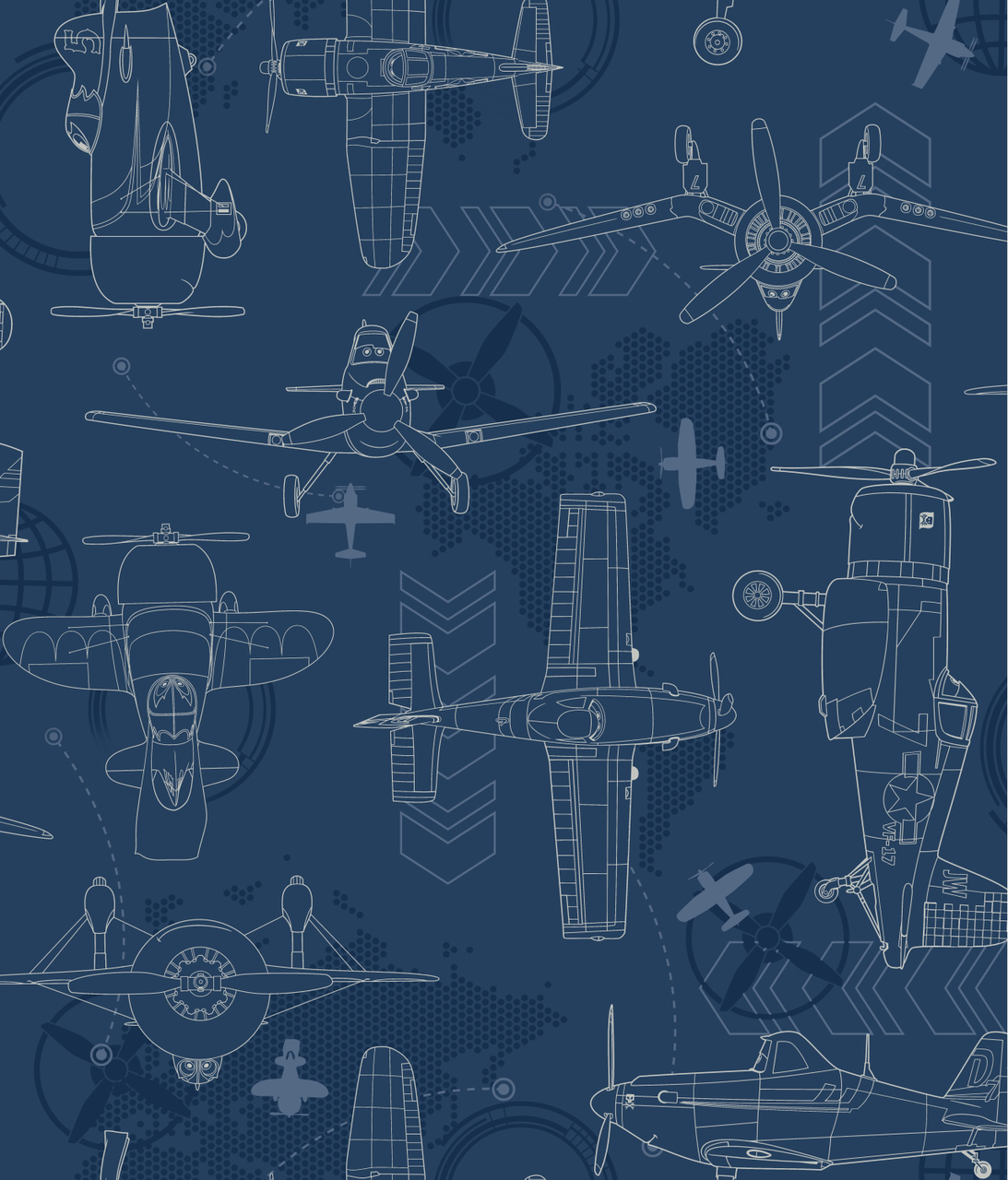 Airplane Blueprint Wallpapers