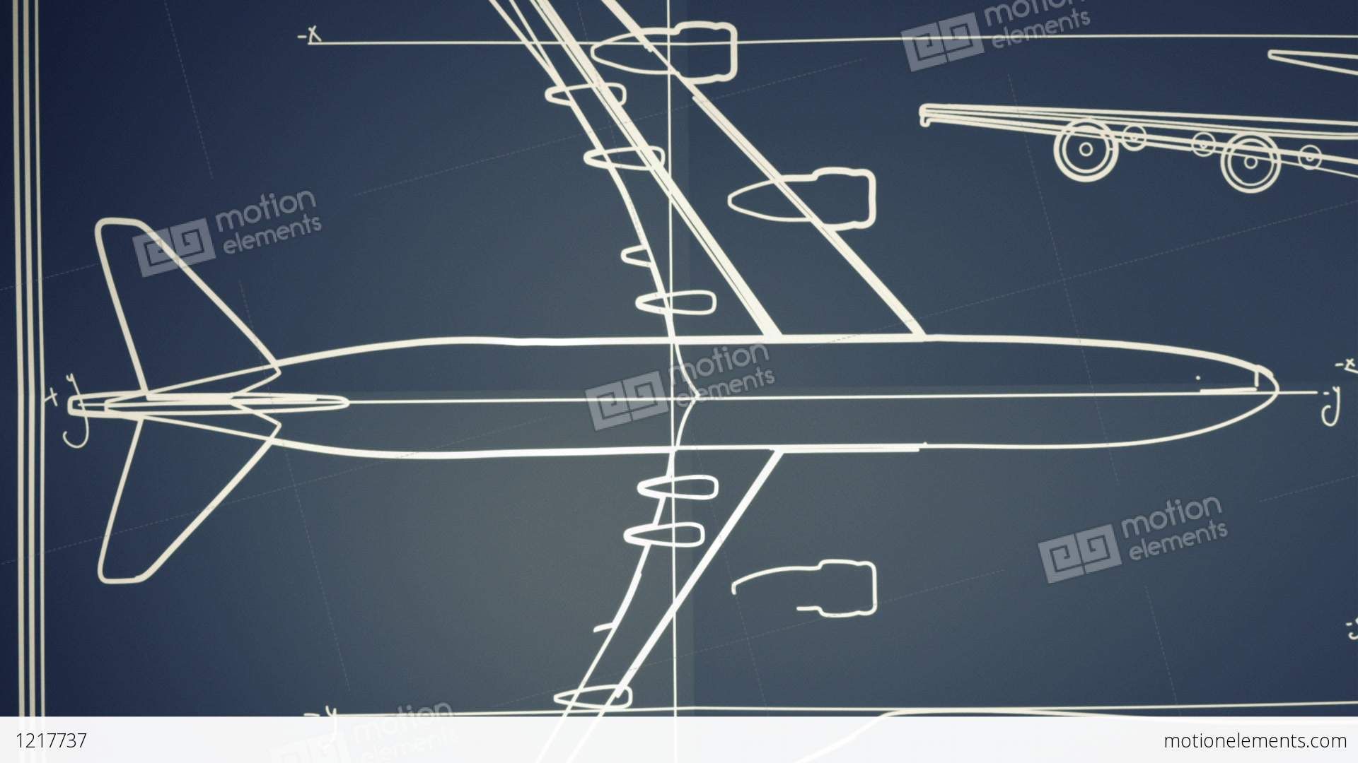 Airplane Blueprint Wallpapers