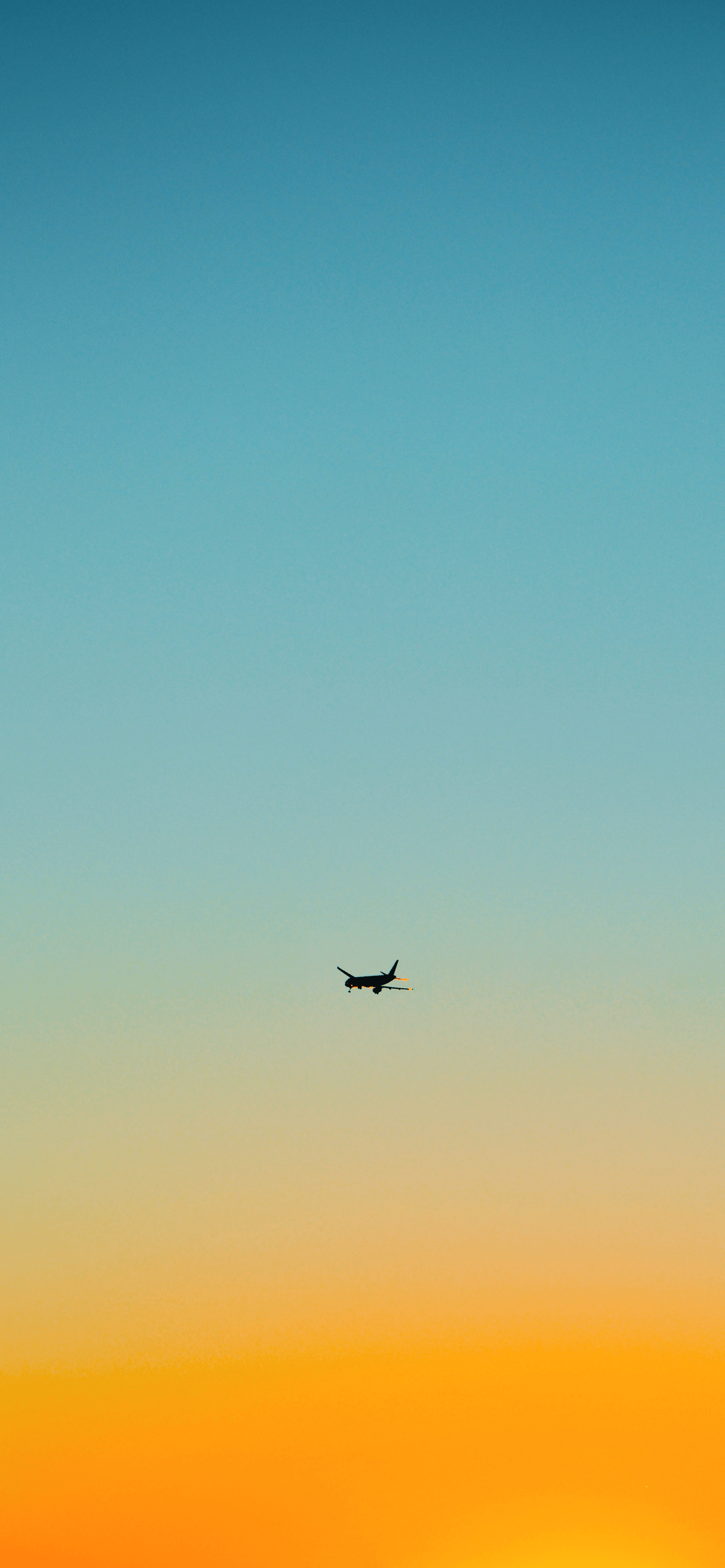 Airplane Minimal Gradient Wallpapers