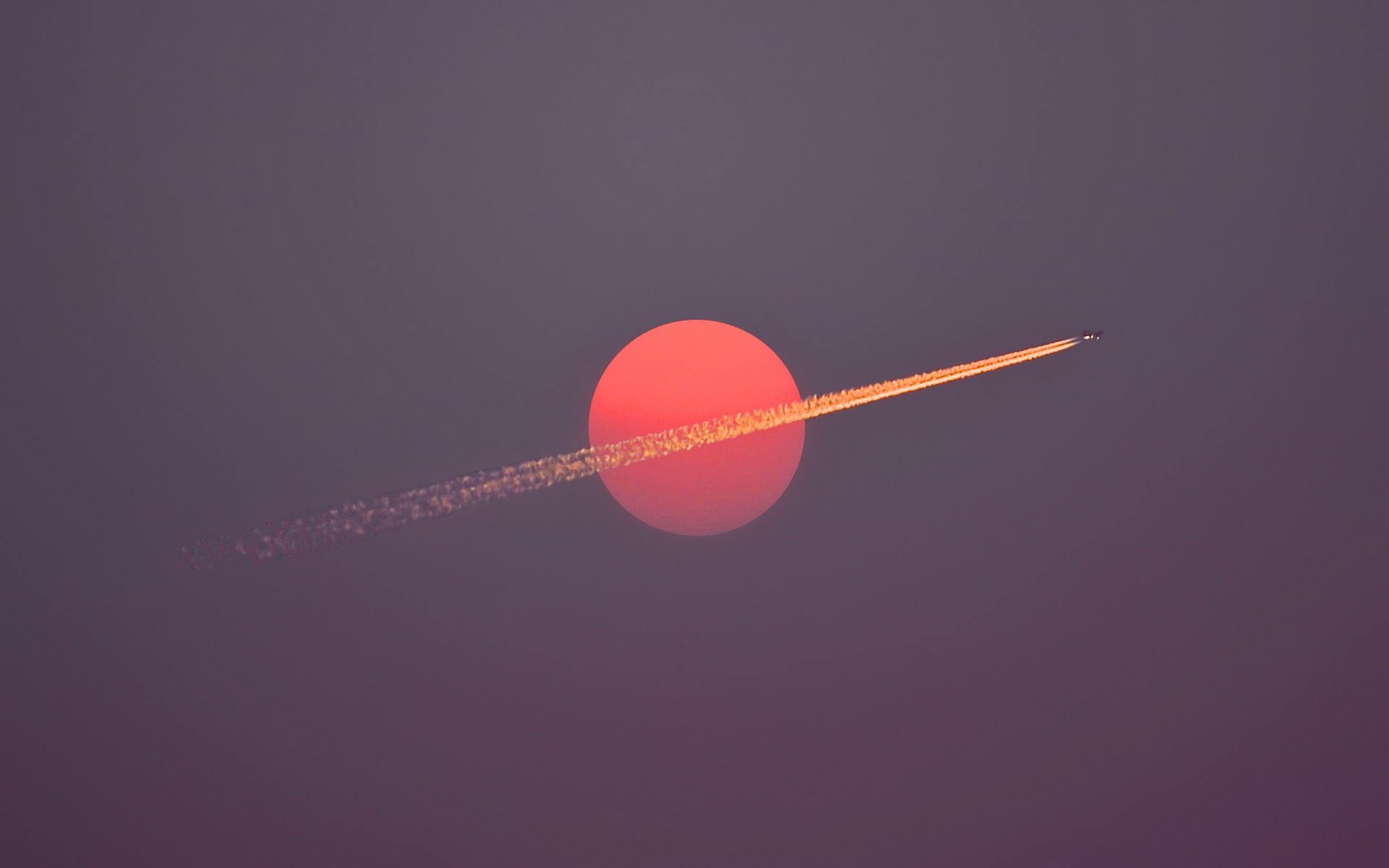 Airplane Minimal Gradient Wallpapers