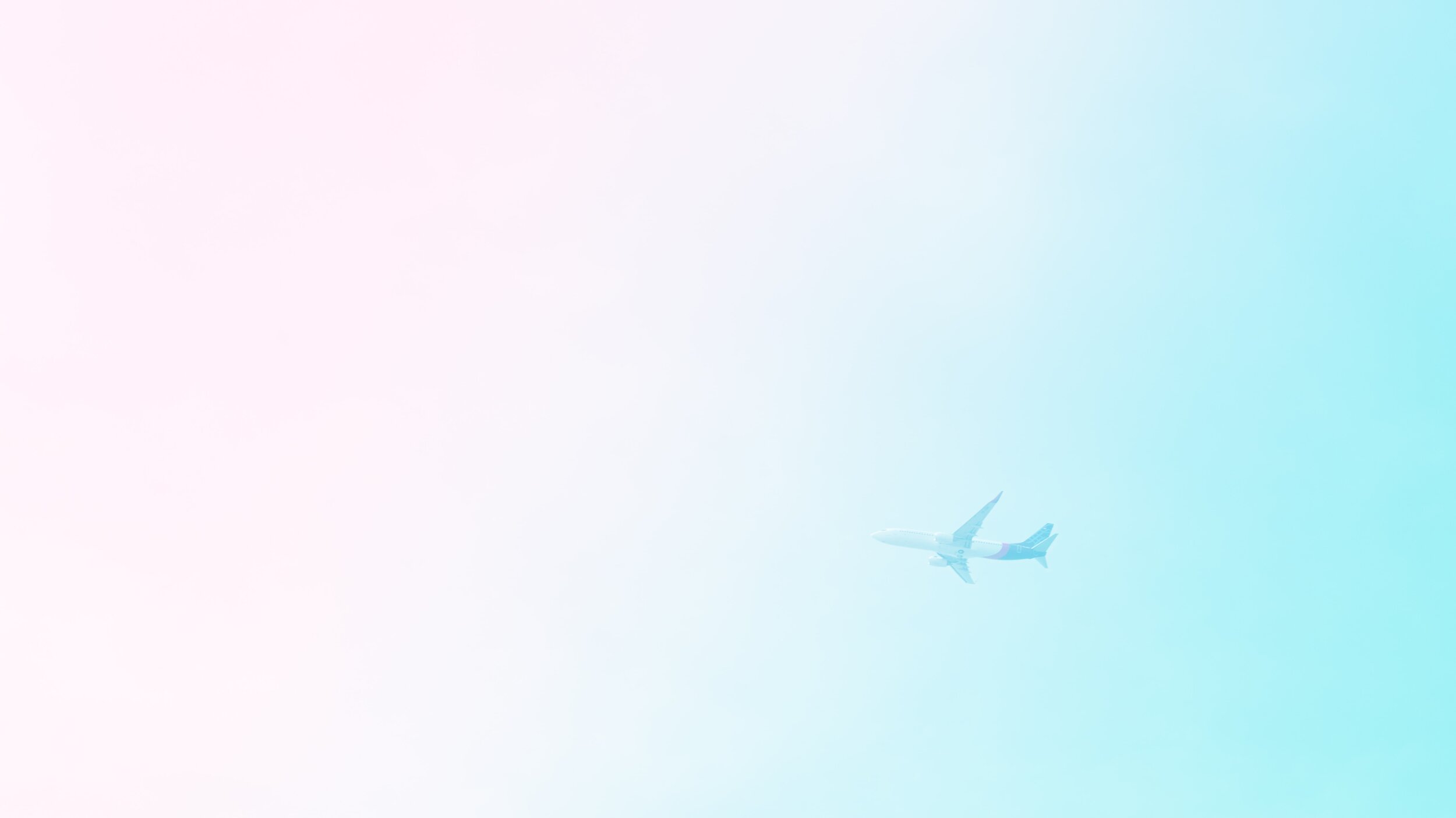 Airplane Minimal Gradient Wallpapers