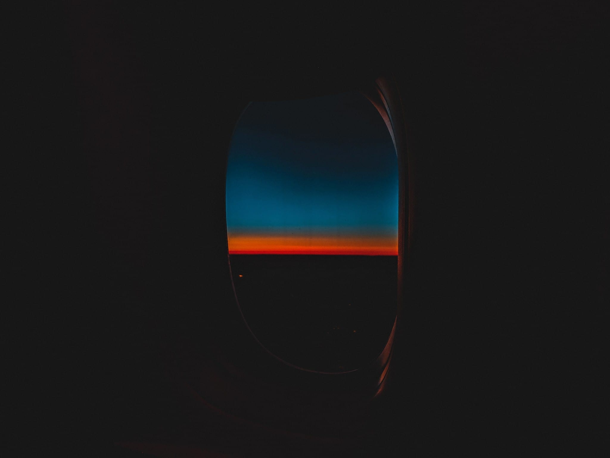 Airplane Minimal Gradient Wallpapers