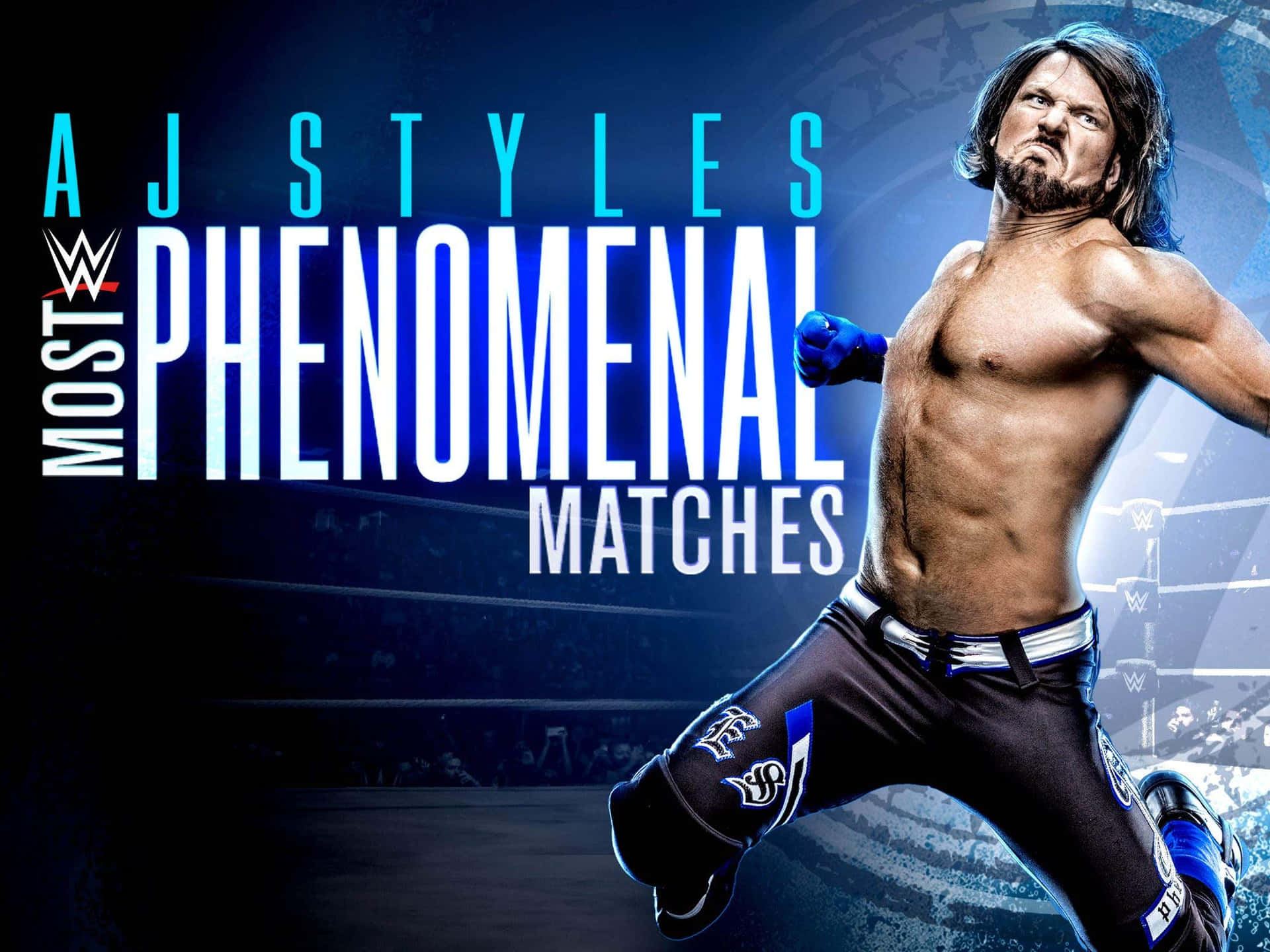 AJ Styles as WWE Champ Wallpapers