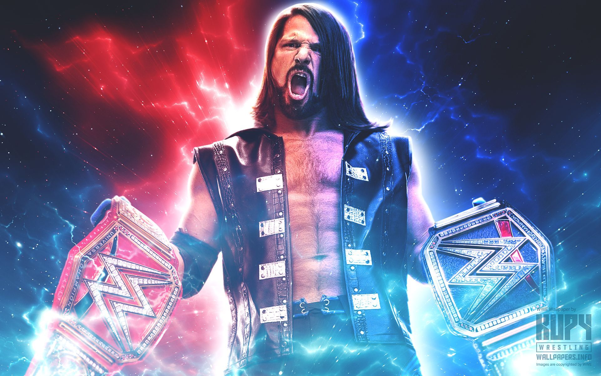 AJ Styles Portrait Wallpapers