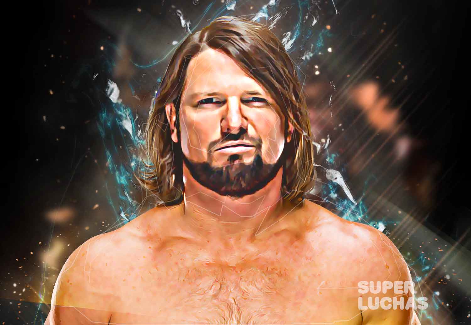 AJ Styles Portrait Wallpapers