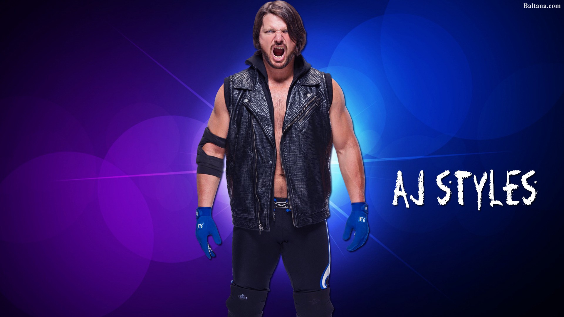 AJ Styles Portrait Wallpapers