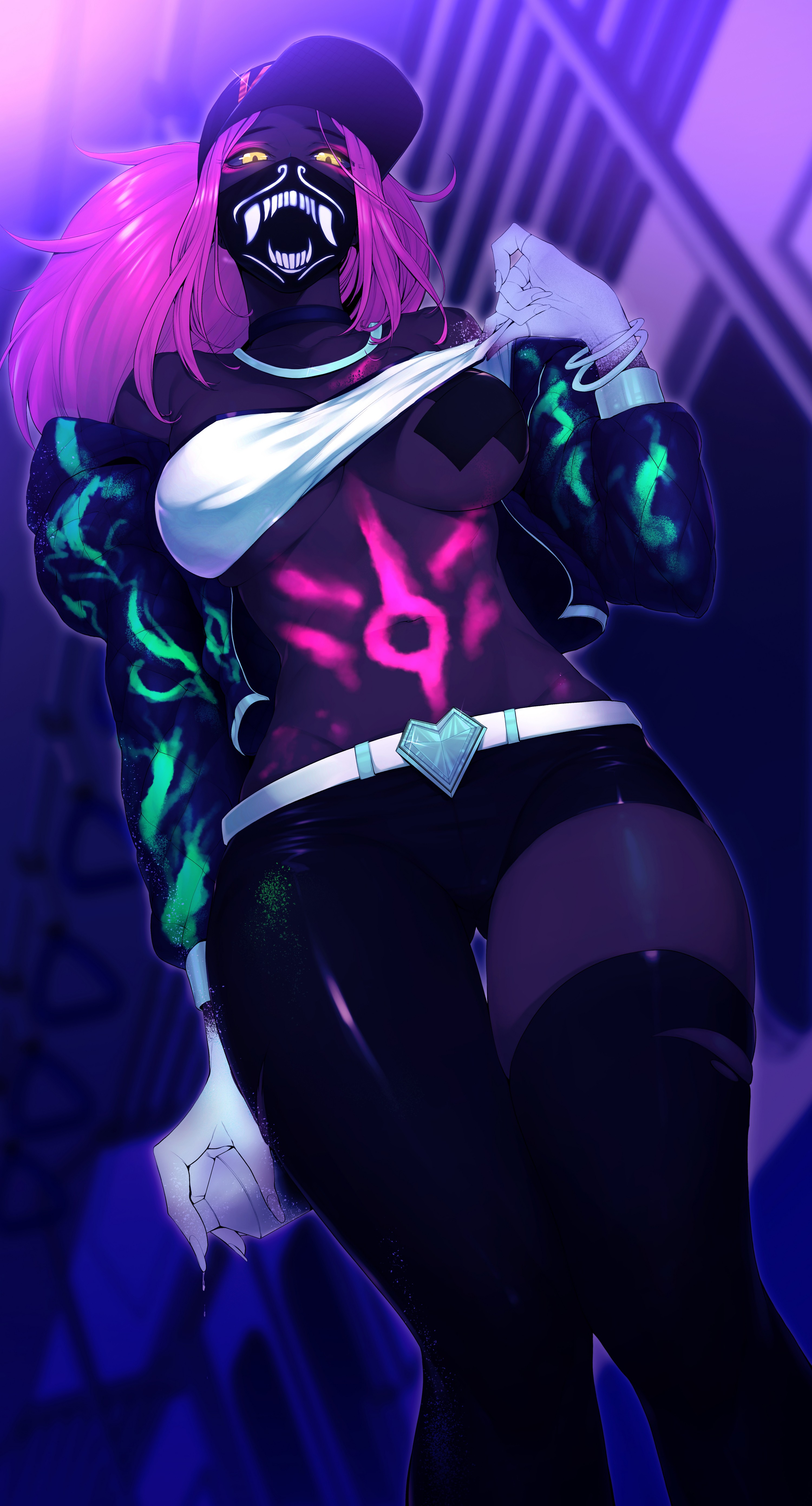 Akali League Of Legends KDA Wallpapers