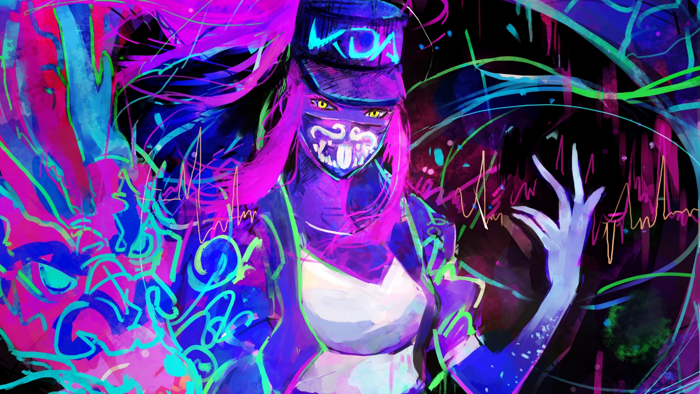 Akali New League Of Legends Wallpapers