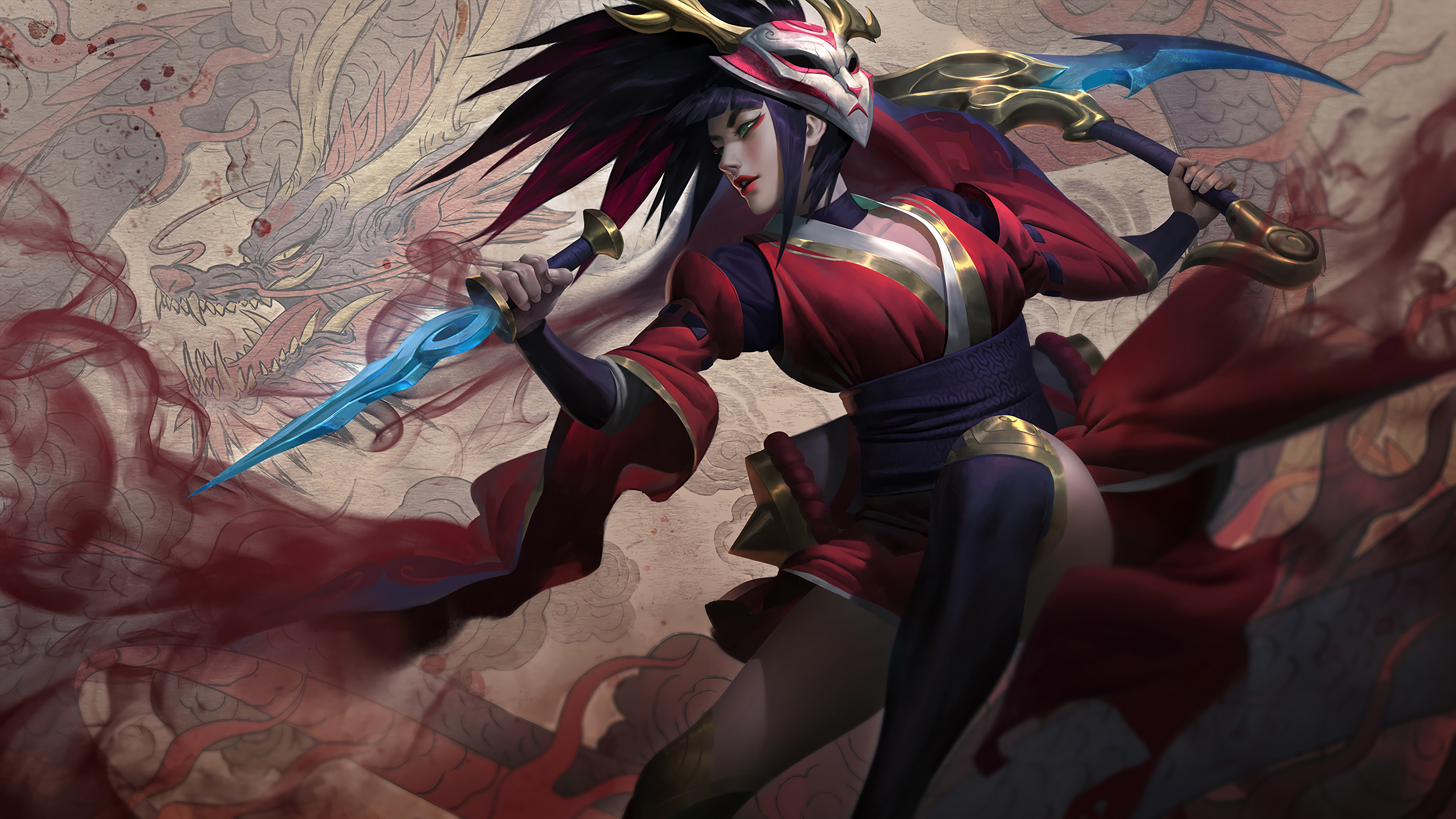 Akali New League Of Legends Wallpapers